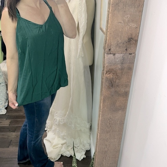 Old Navy green sleeveless top size XLarge - Picture 2 of 5